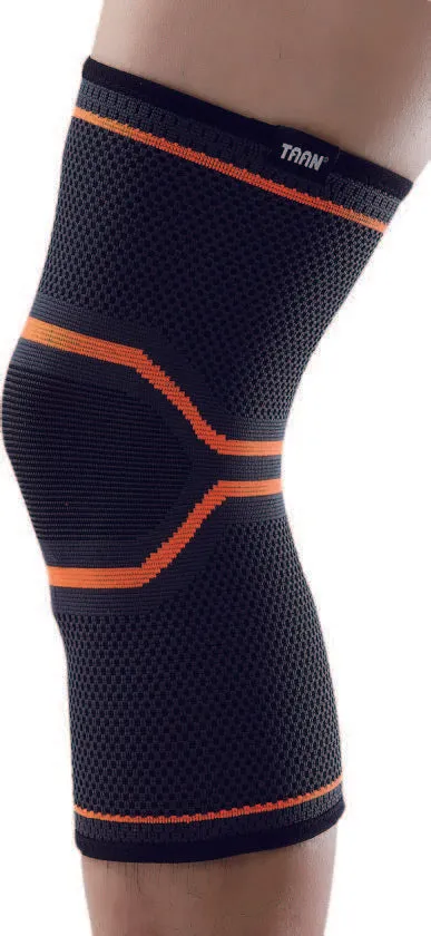 3D knee support TP8306 Black Orange