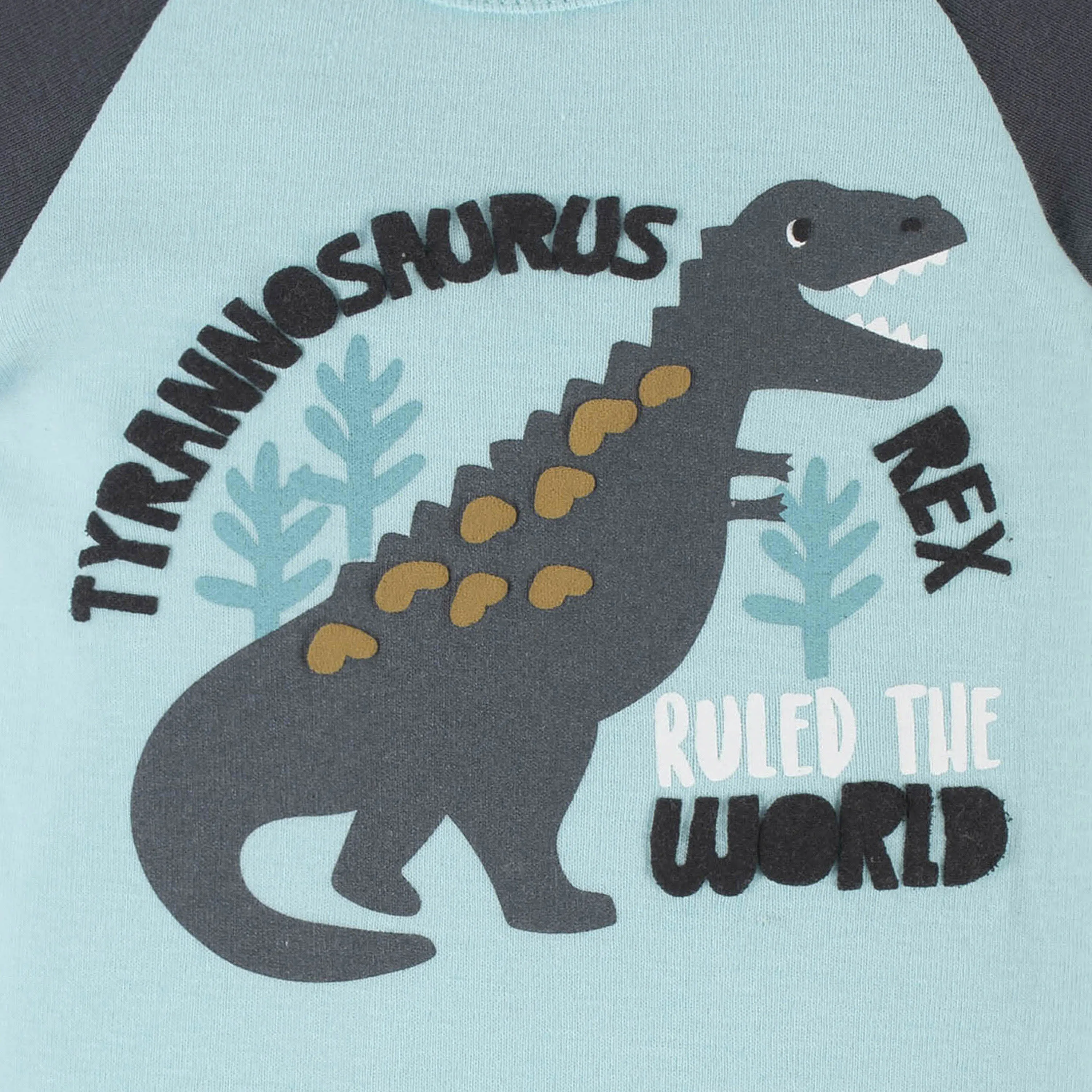 4-Pack Baby Boys Dino Blues Short Sleeve Onesies® Bodysuits