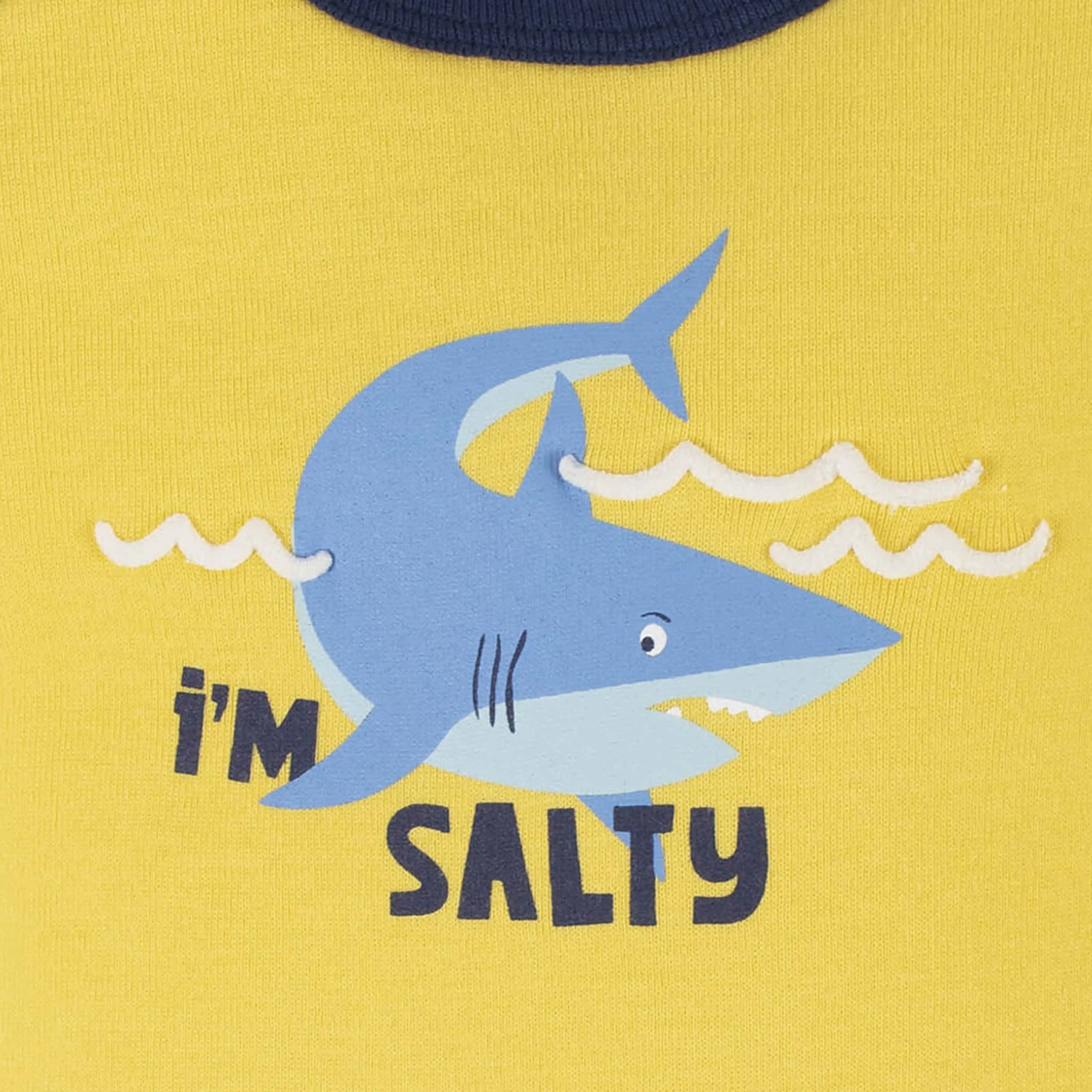 4-Pack Baby Boys Shark Zone Short Sleeve Onesies® Bodysuits