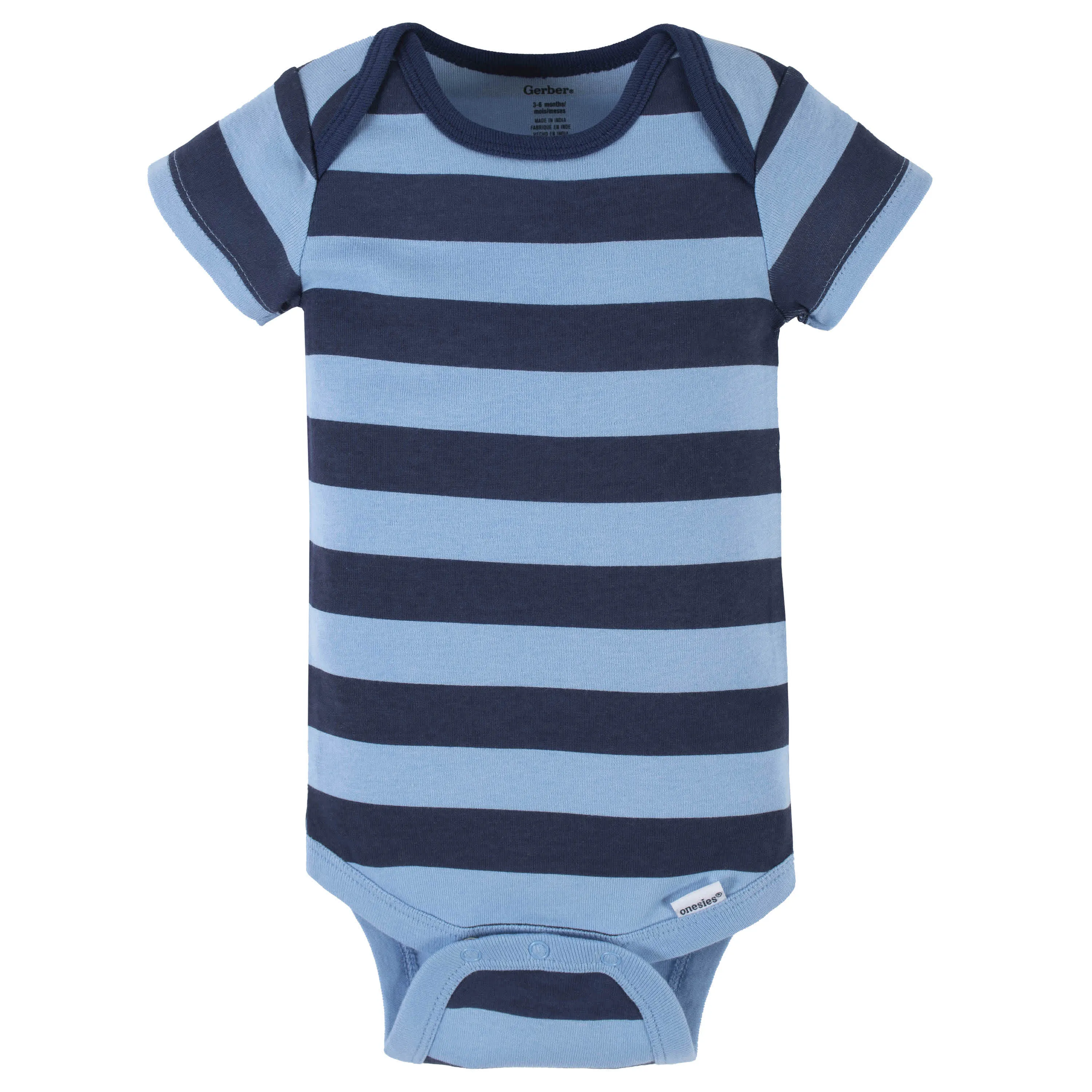 4-Pack Baby Boys Shark Zone Short Sleeve Onesies® Bodysuits