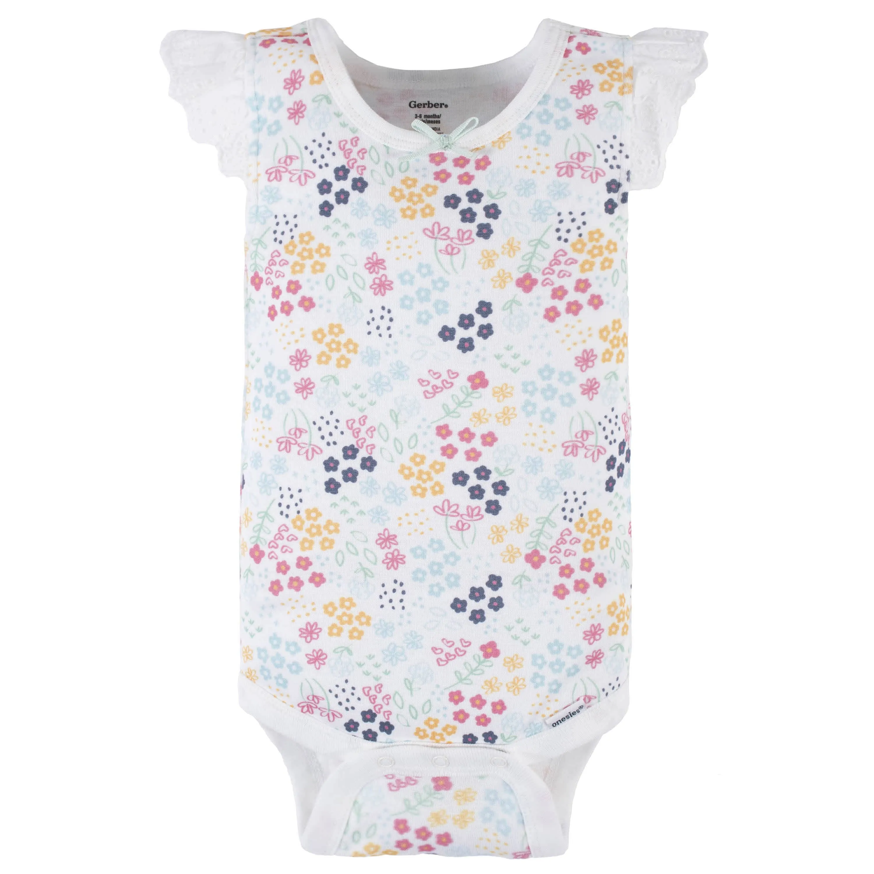 4-Pack Baby Girls Unicorn Tank Onesies® Bodysuits