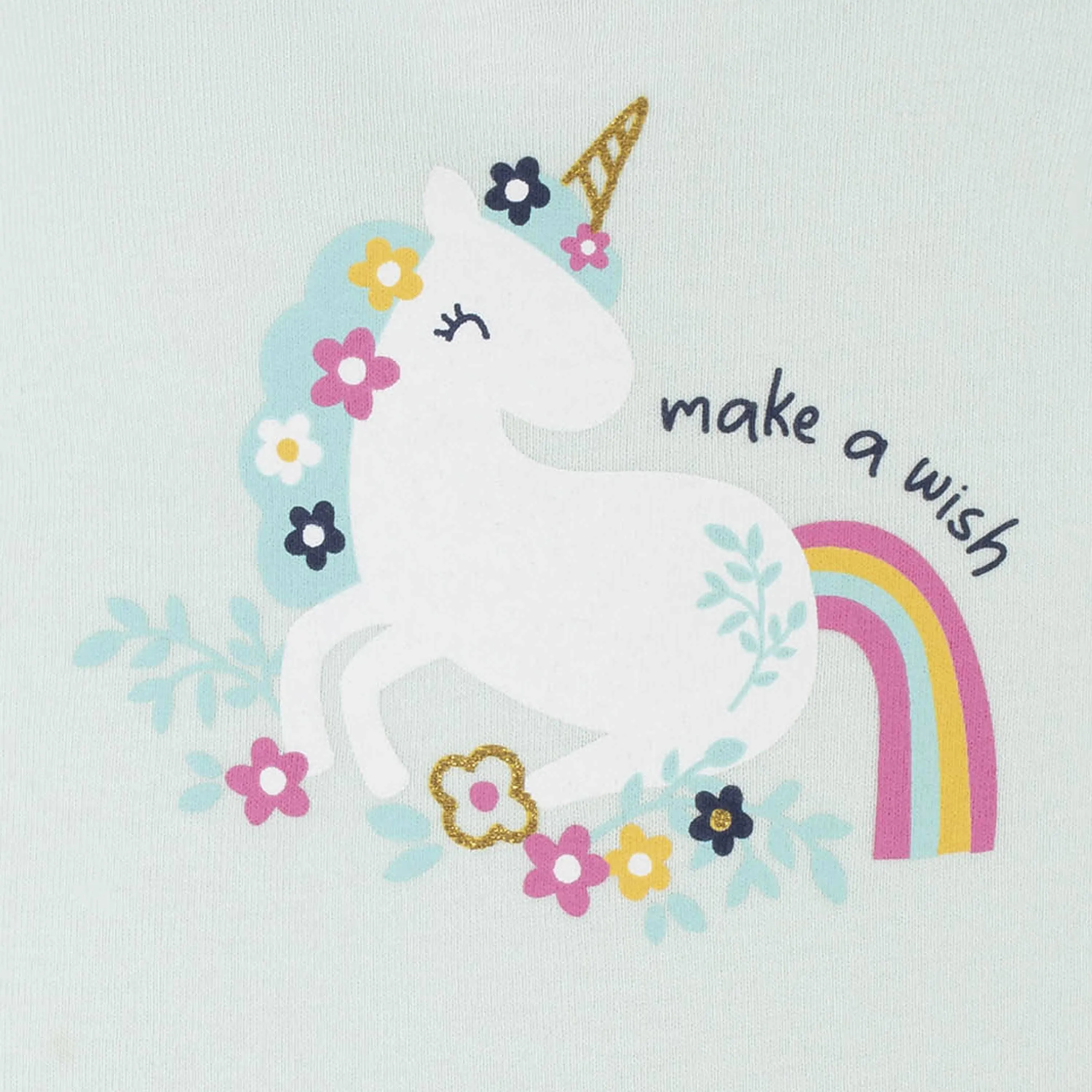 4-Pack Baby Girls Unicorn Tank Onesies® Bodysuits