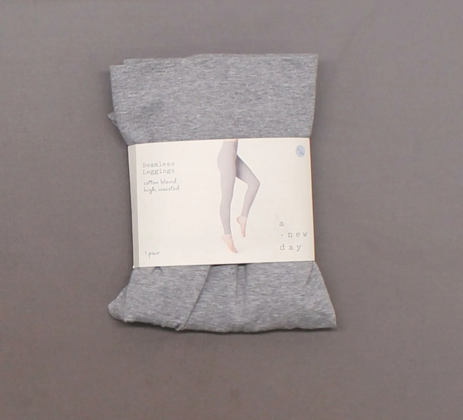 A New Day Women's Cotton Blend Seamless High Rise Leggings