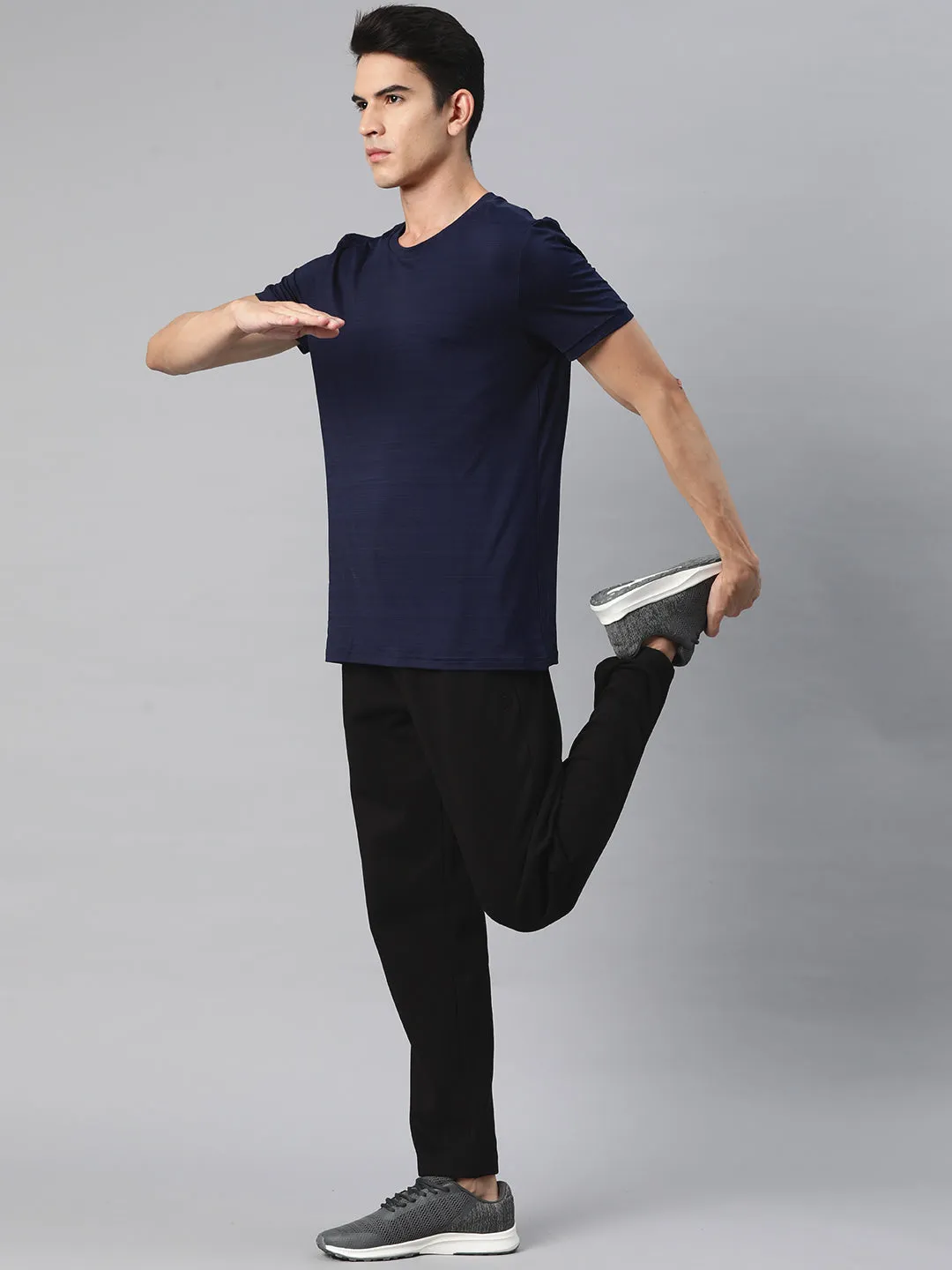 Alcis Men Solid Slim Fit Sports Track Pants