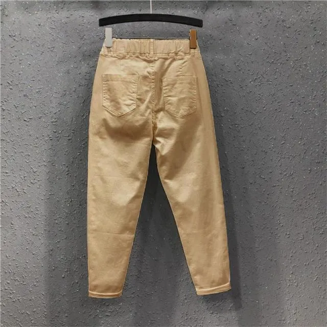 All-matched Casual Cotton Denim Pants