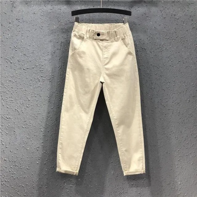 All-matched Casual Cotton Denim Pants
