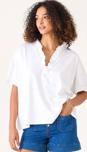 Amelia Ruffle Tee