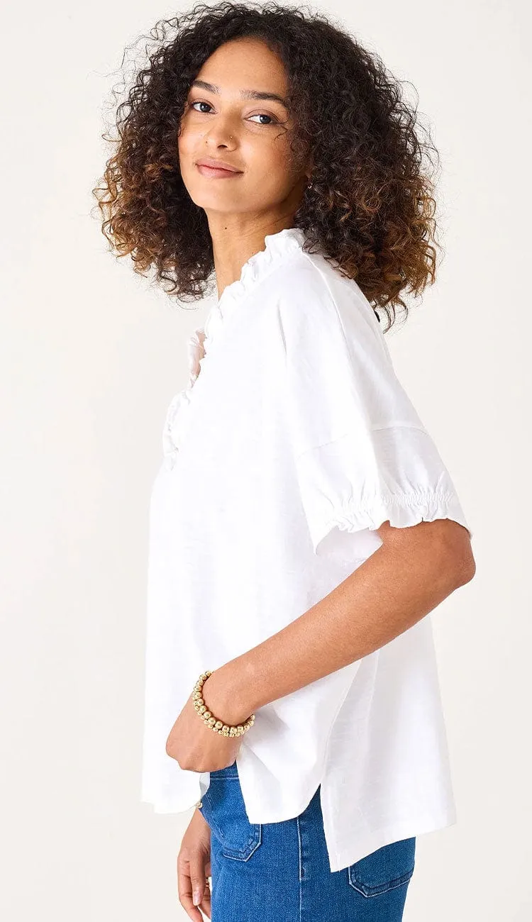 Amelia Ruffle Tee