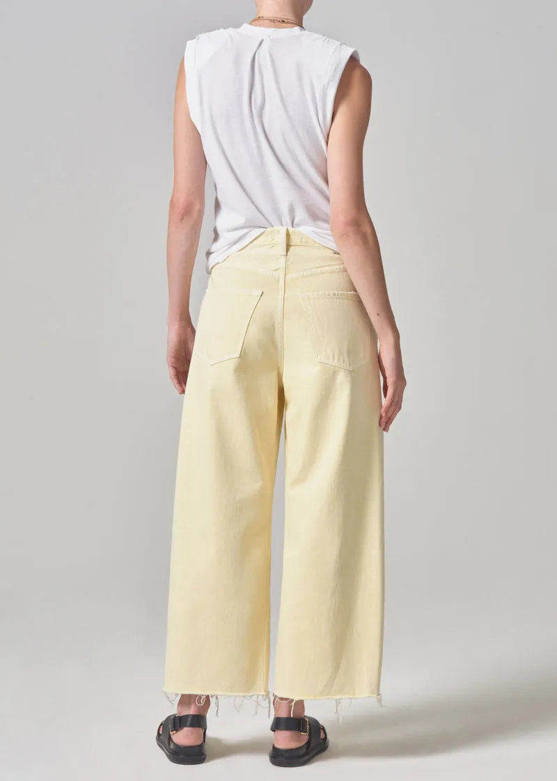 Ayla Raw Hem Crop Jean