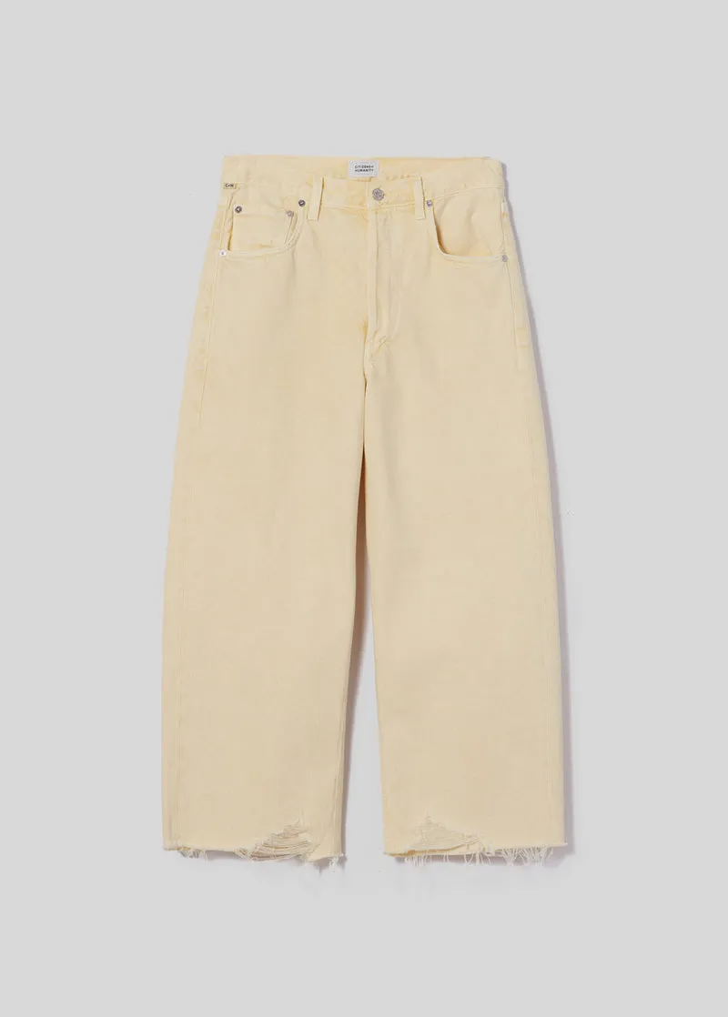 Ayla Raw Hem Crop Jean