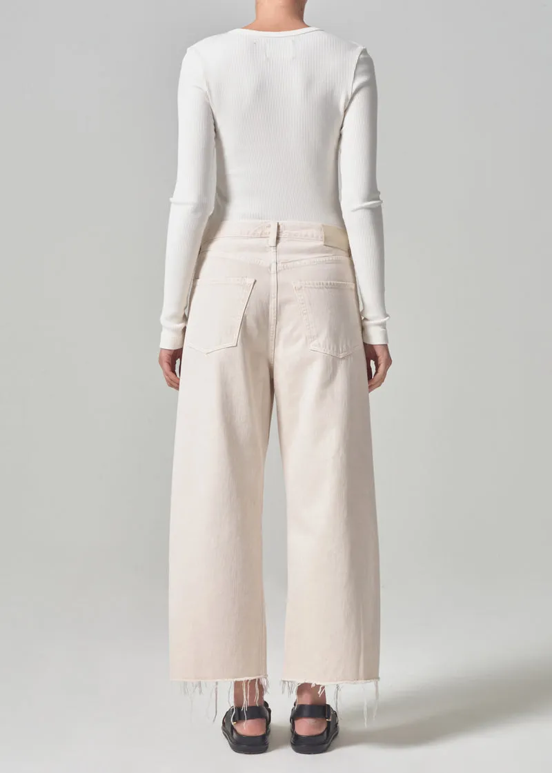 Ayla Raw Hem Crop Jean