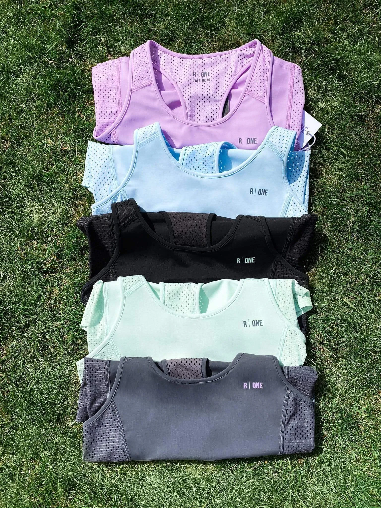 B-Confident Recycled Material Sports Vest | Iron Gate