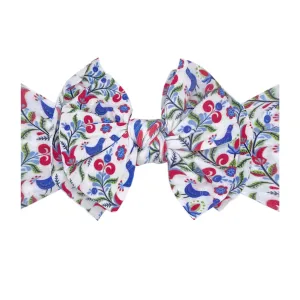 Baby Bling Bluebird Printed FAB Headband