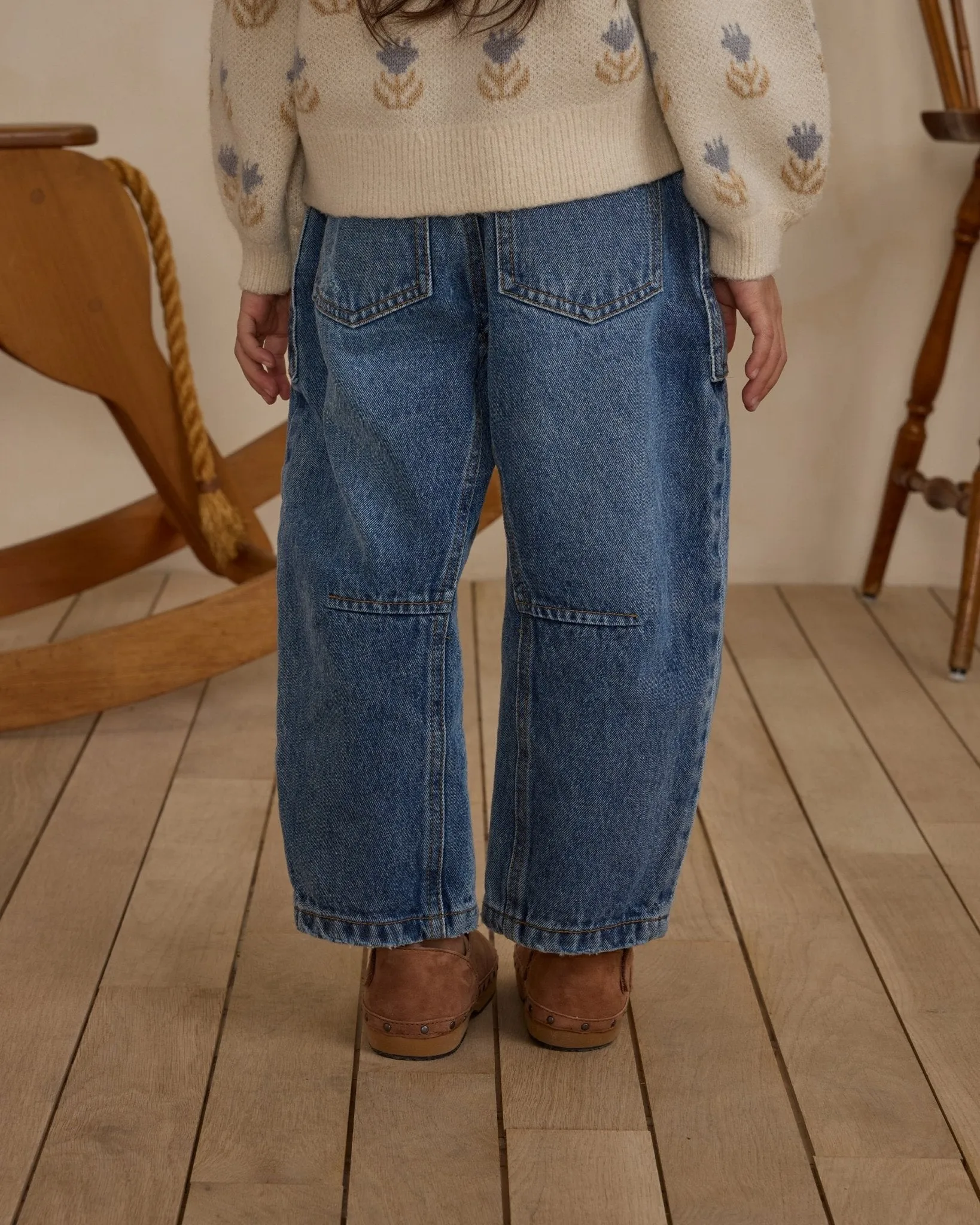 BARREL PANT || INDIGO