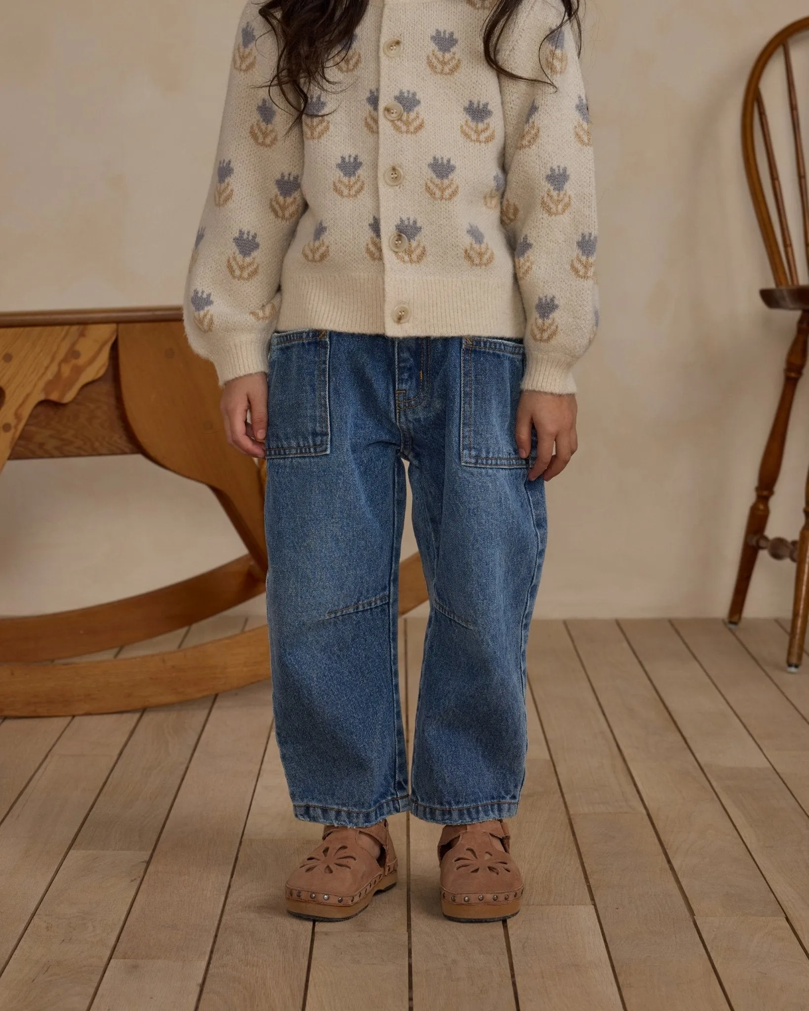 BARREL PANT || INDIGO