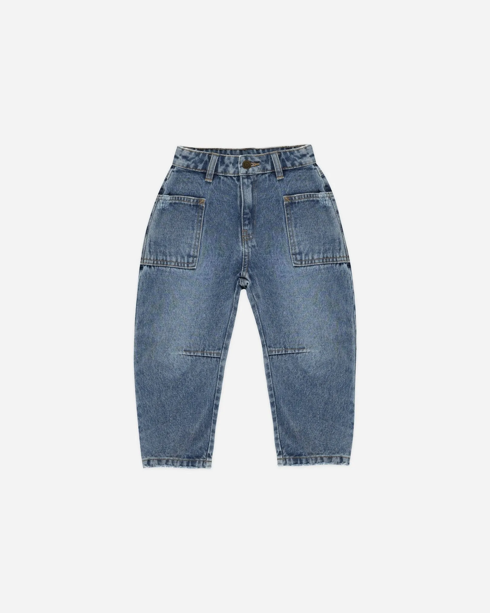 BARREL PANT || INDIGO