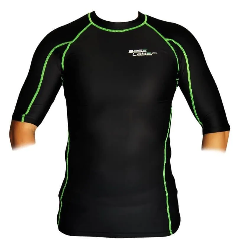 BASE LAYER UNISEX COMPRESSION SHORT SLEEVES TOP PERFORMANCE SKINS TOP