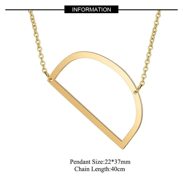 Big Letter Necklace A-Z