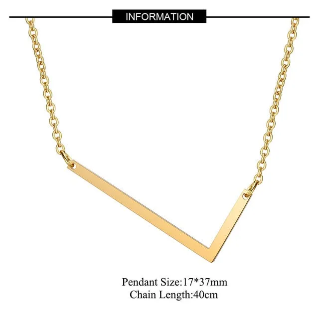Big Letter Necklace A-Z