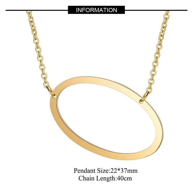 Big Letter Necklace A-Z