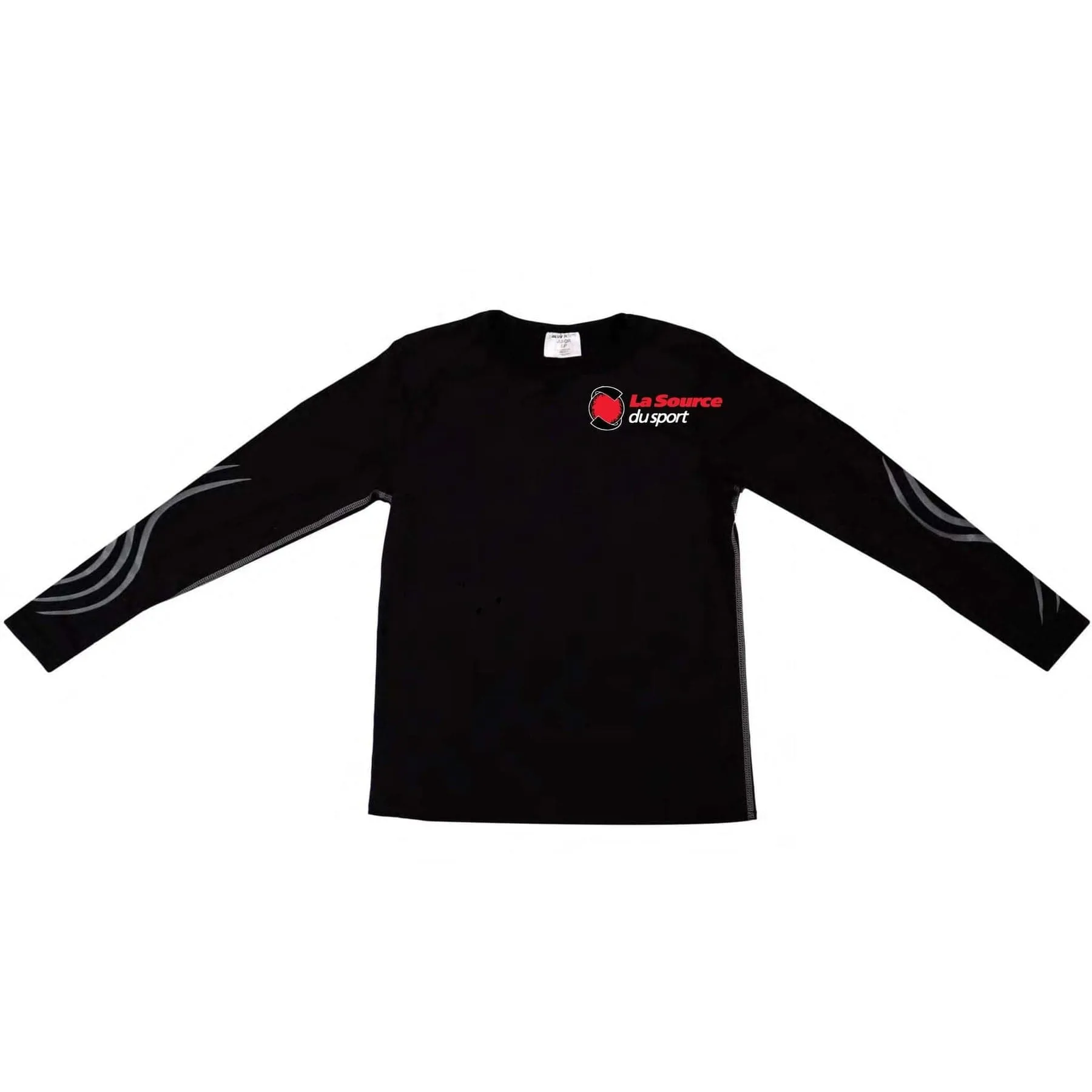 Blue Sports Compression Longsleeve Youth Shirt - French Logo