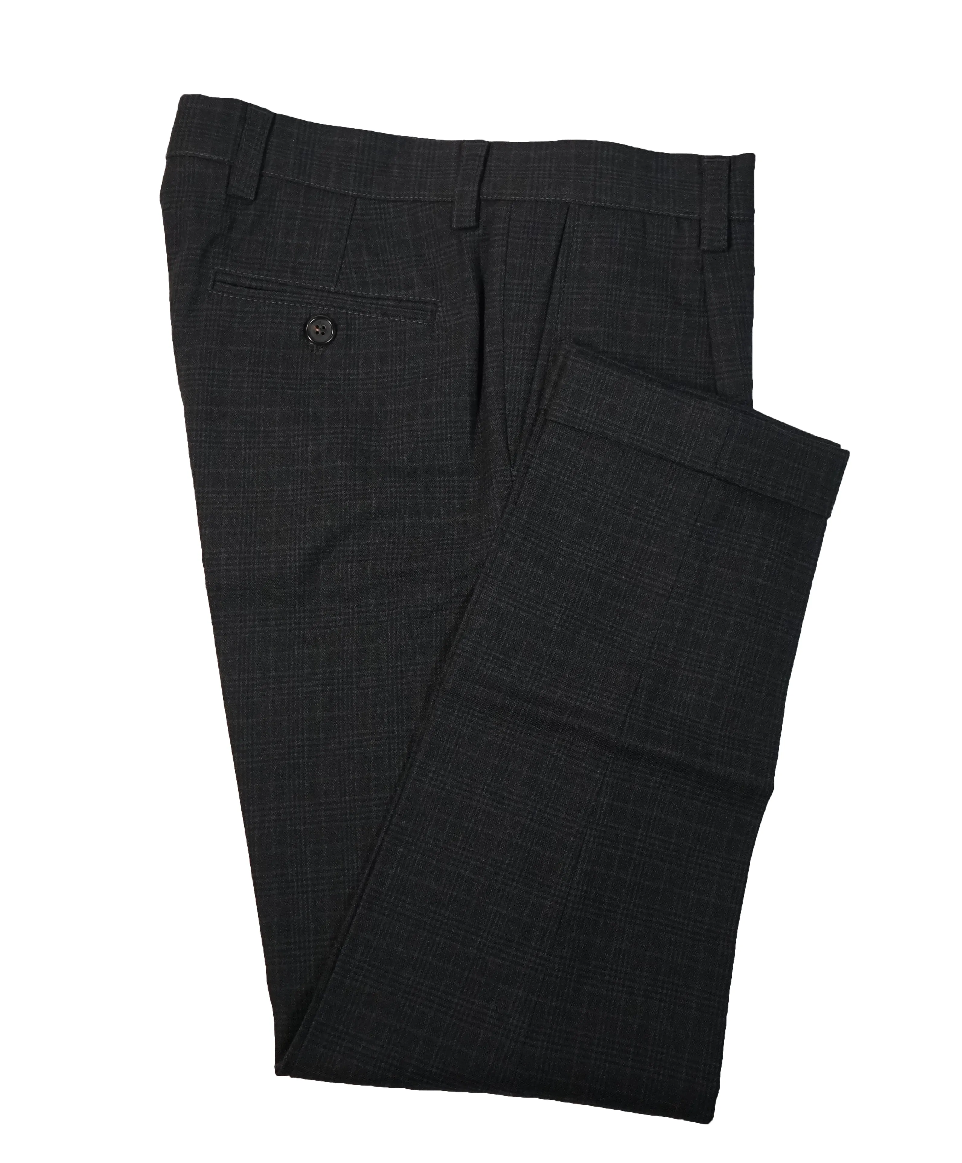 BRUNELLO CUCINELLI - Plaid Wool & Cotton Pants -  32W