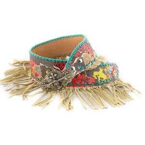 Buffalo Billie with Fringe Fashion Belt