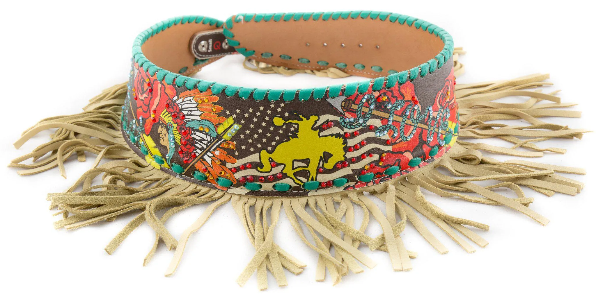 Buffalo Billie with Fringe Fashion Belt