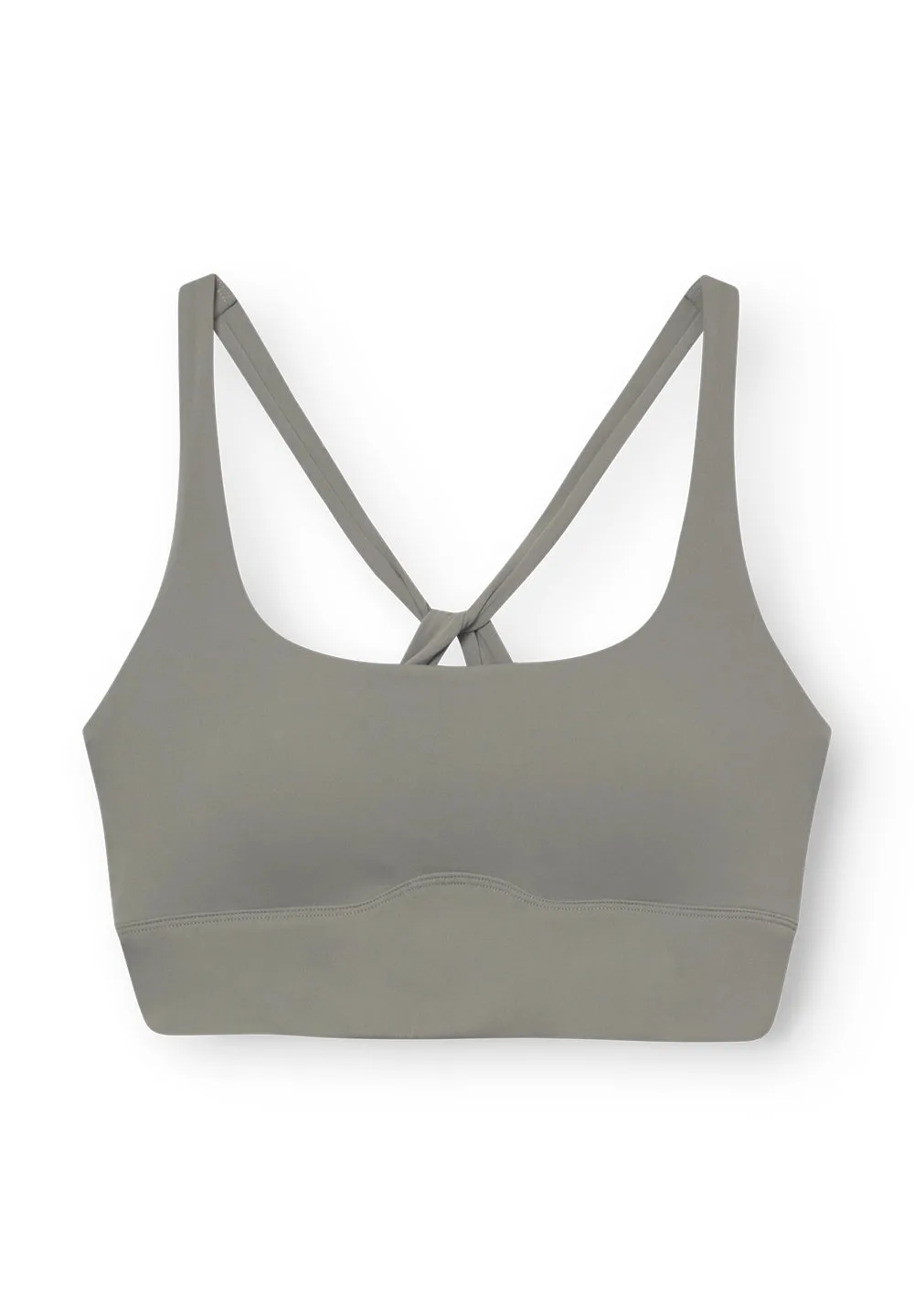Butter Soft Sports Bra Seinna - smoke olive