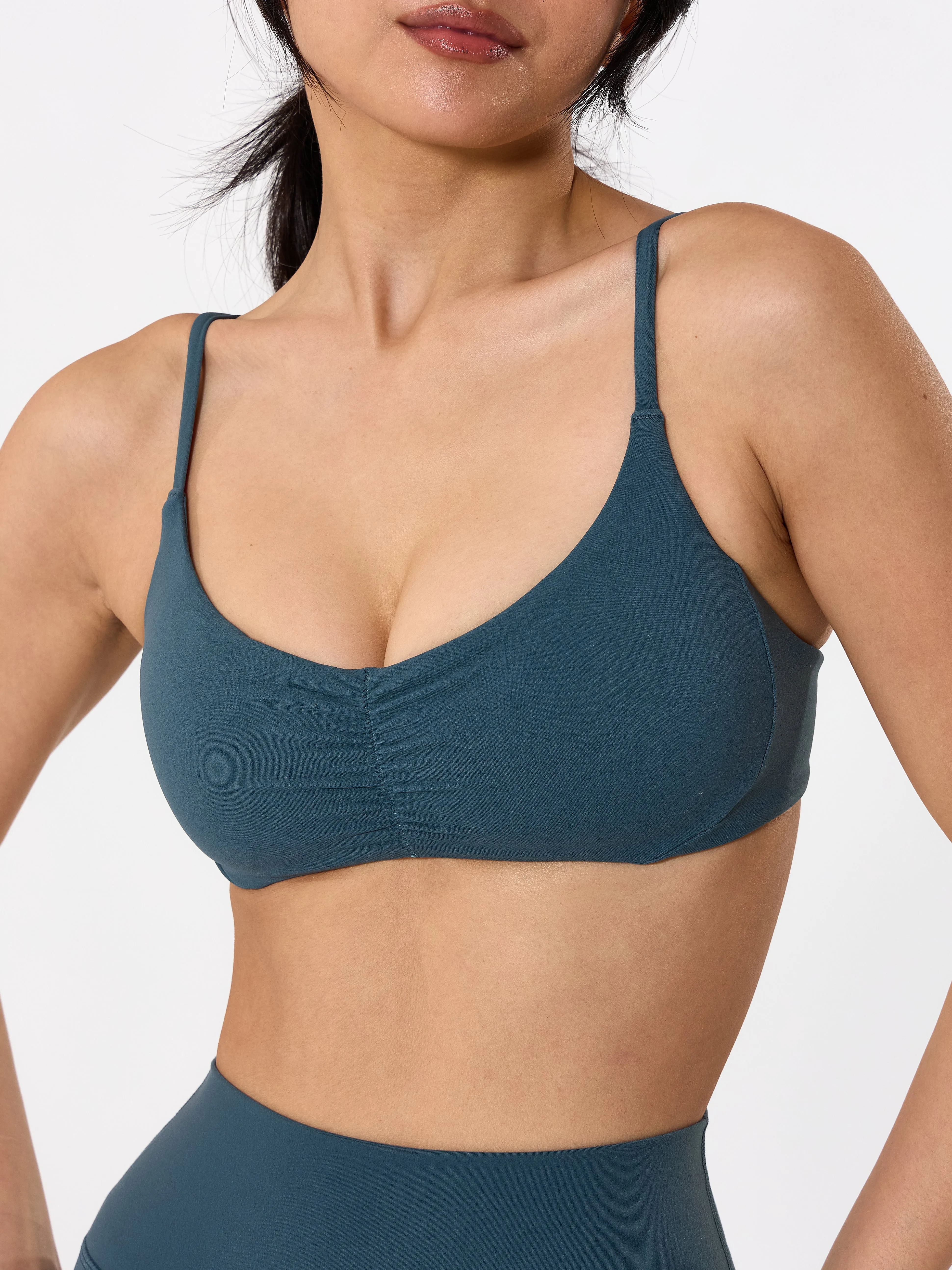 Buttercup Sports Bra - Enchanted Teal
