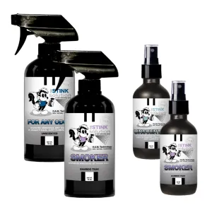Buy 2 Get 2 FREE Bundle - Smoke Odor Eliminator in Bamboo Teak Fragrance   Unscented