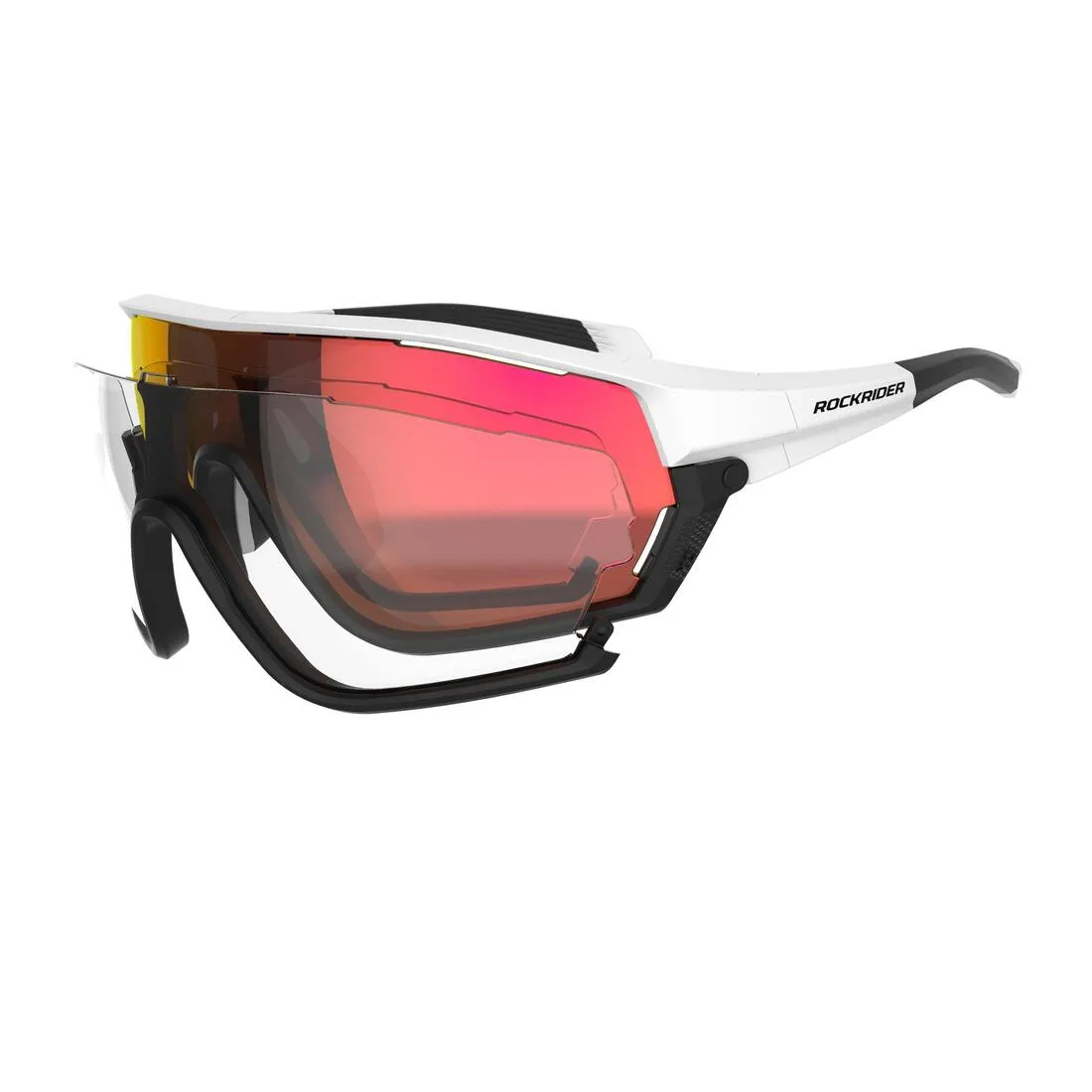 Cat 0 3 Cross-Country MTB Glasses Race with Interchangeable Lenses