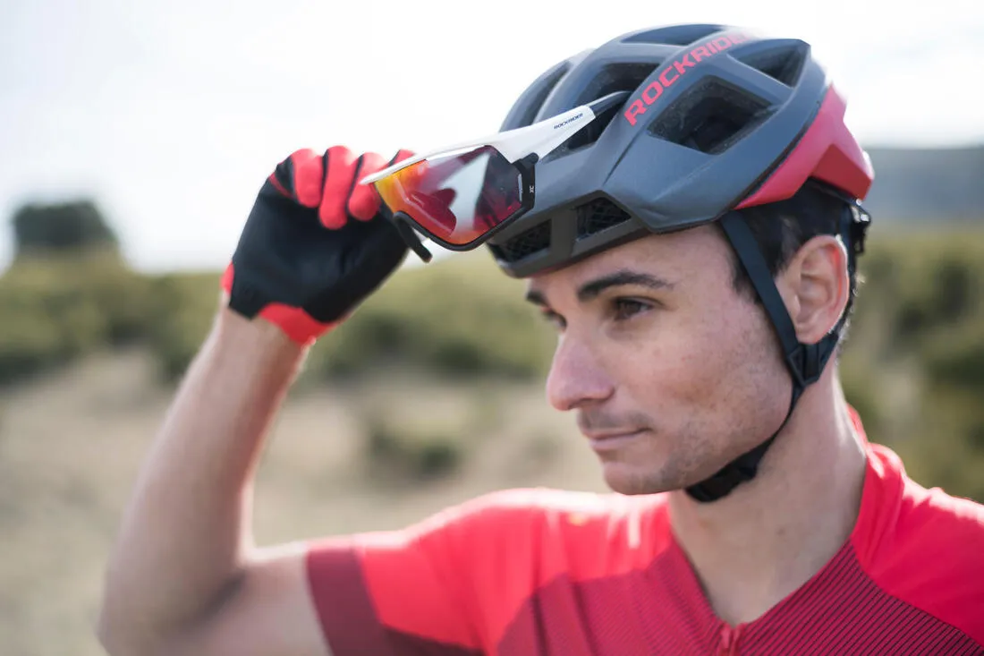 Cat 0 3 Cross-Country MTB Glasses Race with Interchangeable Lenses