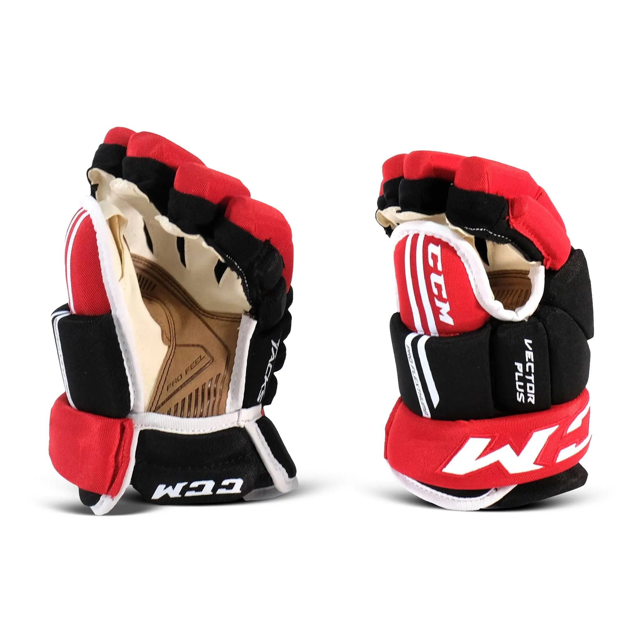 CCM Tacks Vector Plus Junior Hockey Gloves - (2022)
