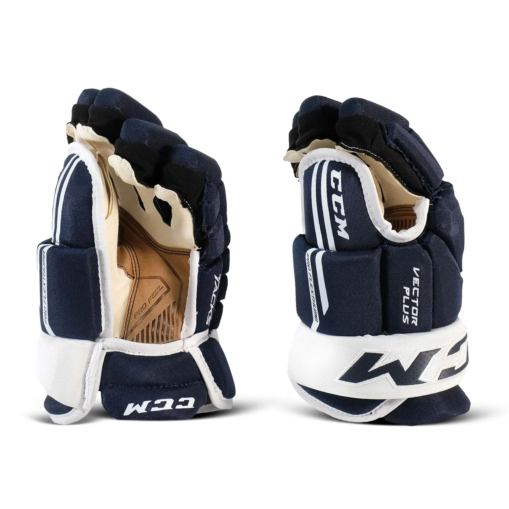 CCM Tacks Vector Plus Junior Hockey Gloves - (2022)
