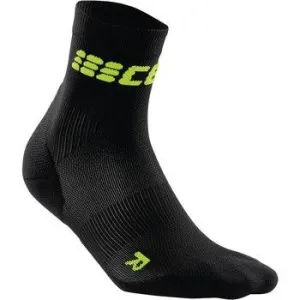 CEP Dynamic  Ultralight Short Sock Black/Green Woman