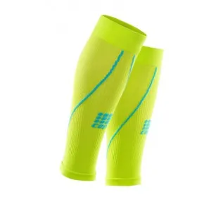 CEP Pro  Calf Sleeve 2.0 Lime Hawaii Blue Men