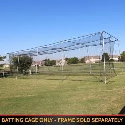 CIMARRON SPORTS- #24 TWISTED POLY BATTING CAGE NET (40X12X10)
