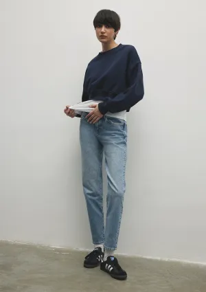 Cindy Mid Classic Denim Jean Pants