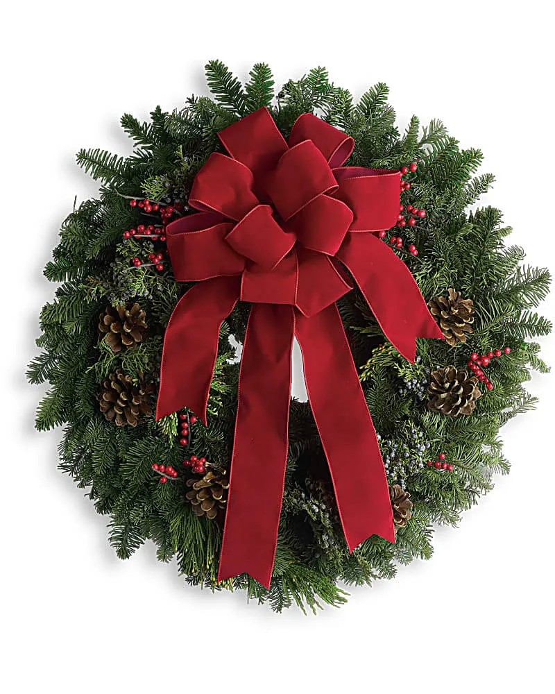 CLASSIC HOLIDAY WREATH