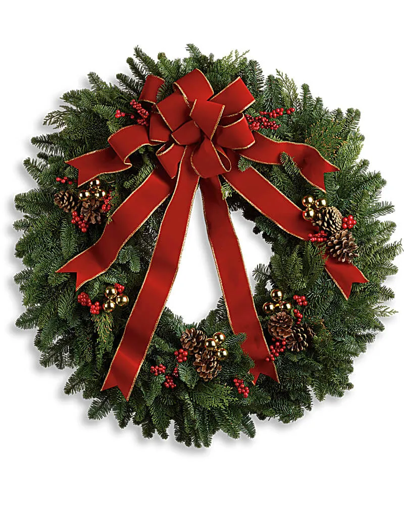 CLASSIC HOLIDAY WREATH