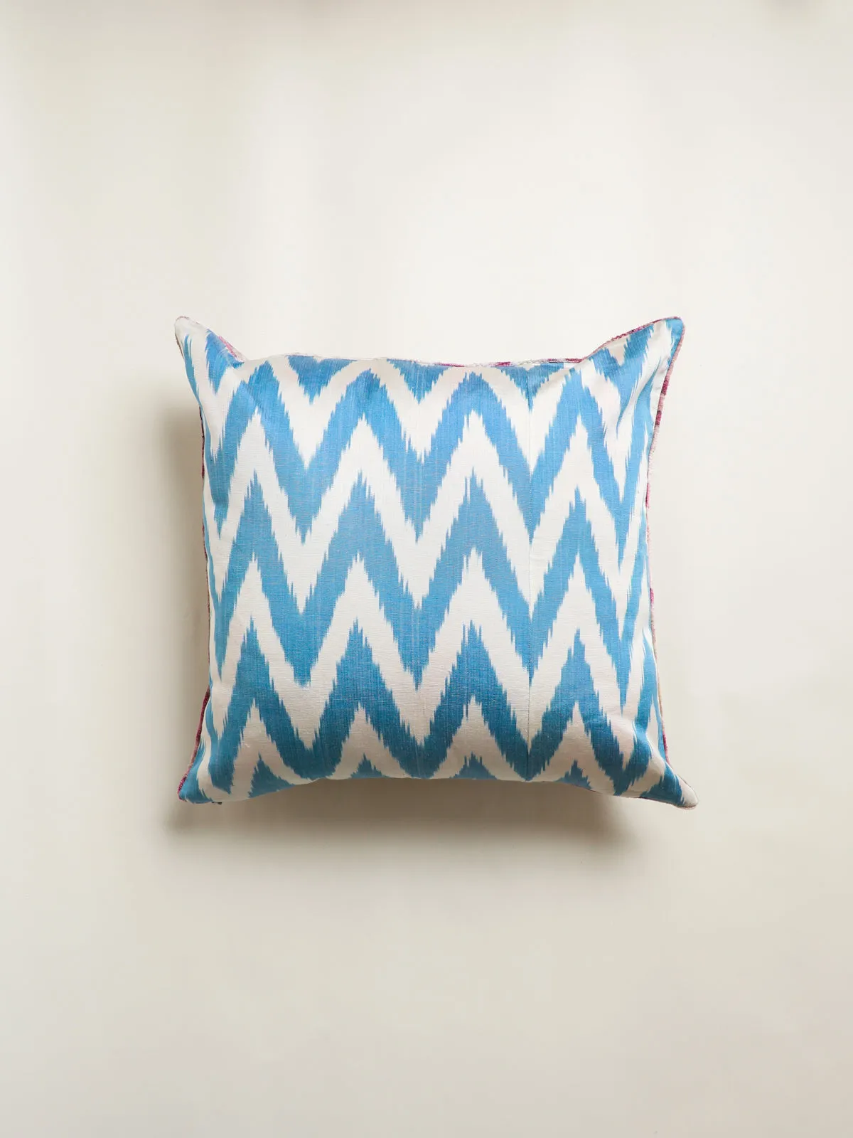 Classic Magenta Medallion Square Pillow Cover