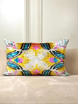 Classic Royal Jewel Lumbar Pillow Cover