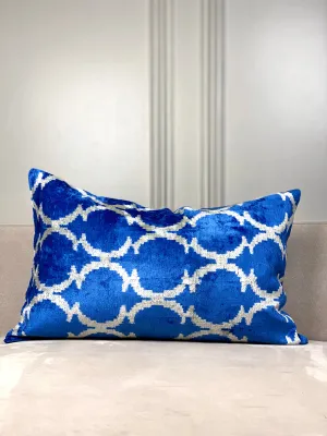 Classic Serenity Blue Lumbar Pillow Cover