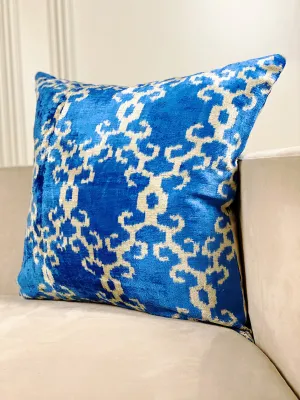 Classic Sky Lattice Square Pillow Cover