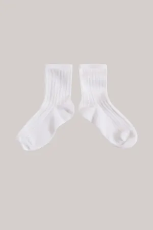 Collégien X Strawberries & Cream - La Mini Blanc Neige Ankle Socks