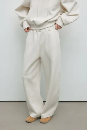 Cotton blend cocoon silhouette jogger | 4 color