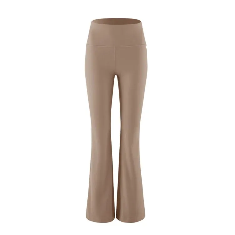 Cozy High Waist Flare Sports Pants for Women