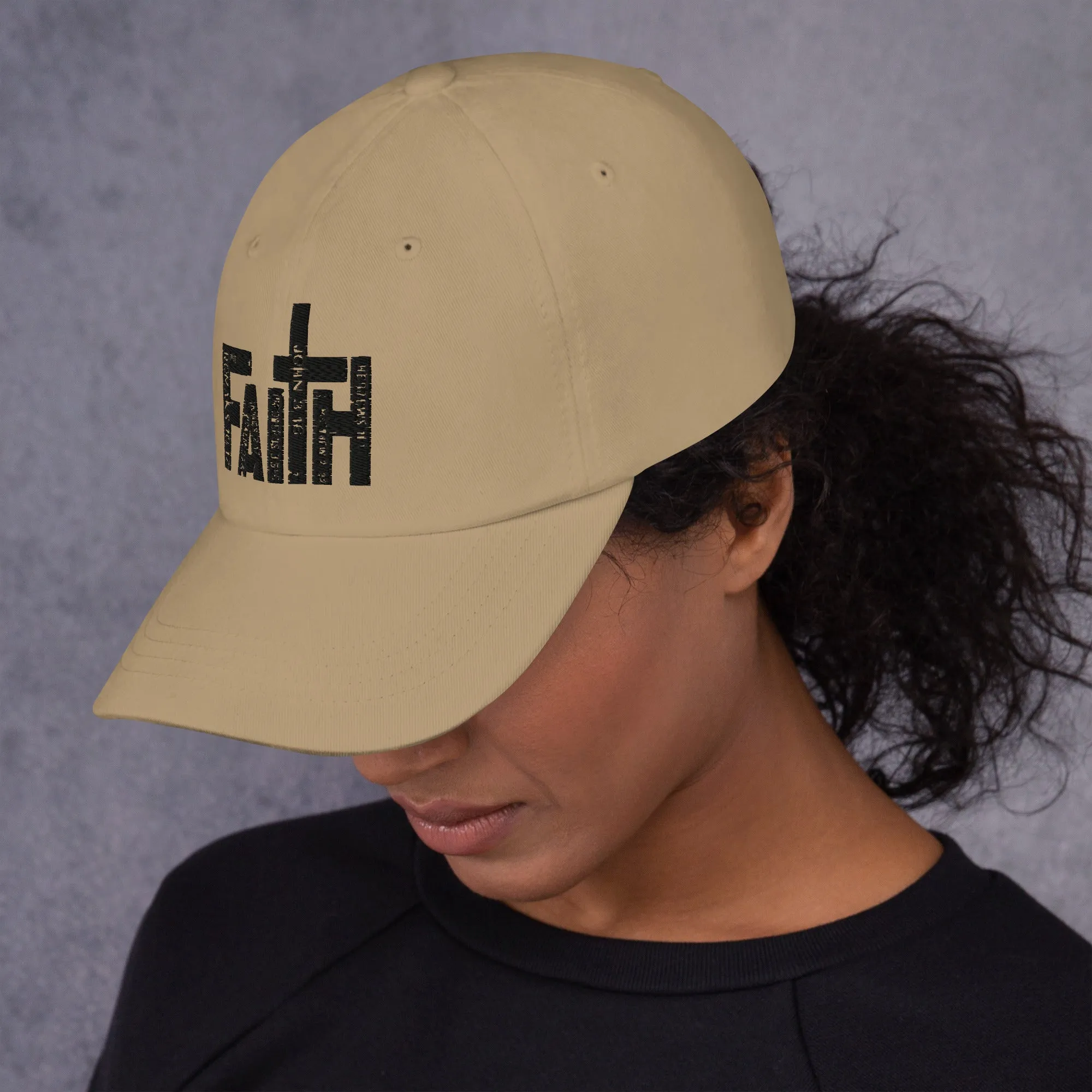 Dad hat, Unisex Hat- Faith Hat- Customize Hat