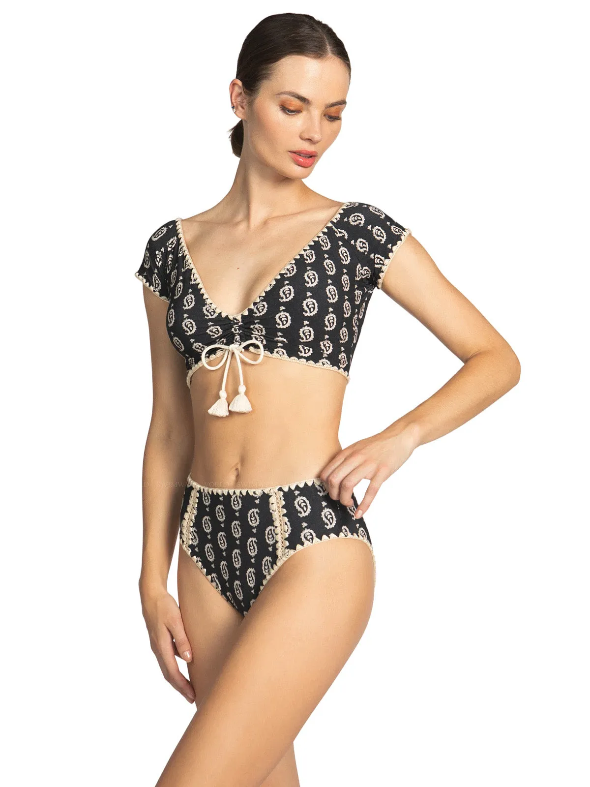 Delilah T Shirt-Delilah High Waist Bikini ::RET
